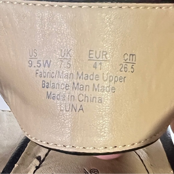 LIFESTRIDE SOFT SYSTEM Luna Sandals Womens 9.5‎ W Shoes Heels 3.5 in Block Heel - Picture 5 of 11